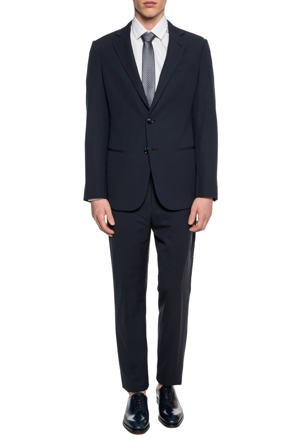Giorgio Armani round Wool suit