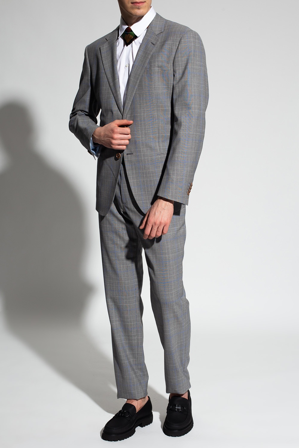 Giorgio Armani Checked suit