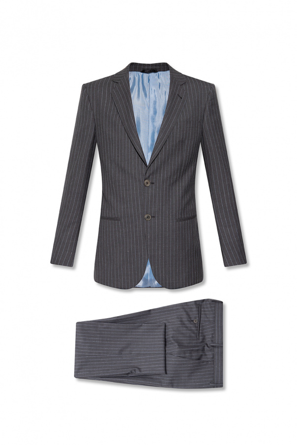 Giorgio armani muster Wool suit