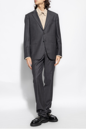 Giorgio fringed Armani Wool suit