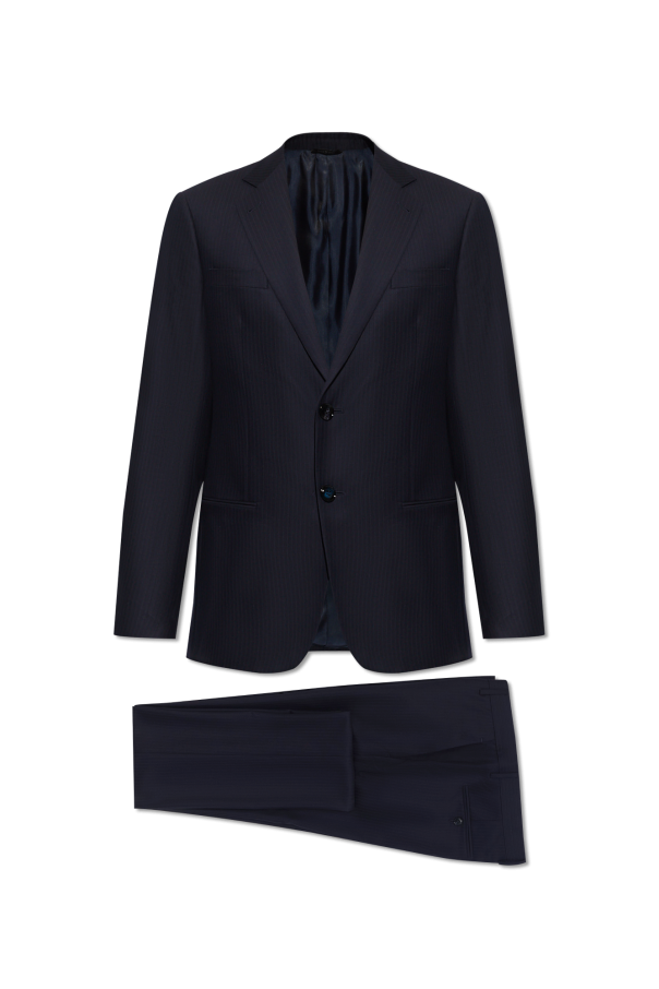 Pinstriped suit od Giorgio Armani