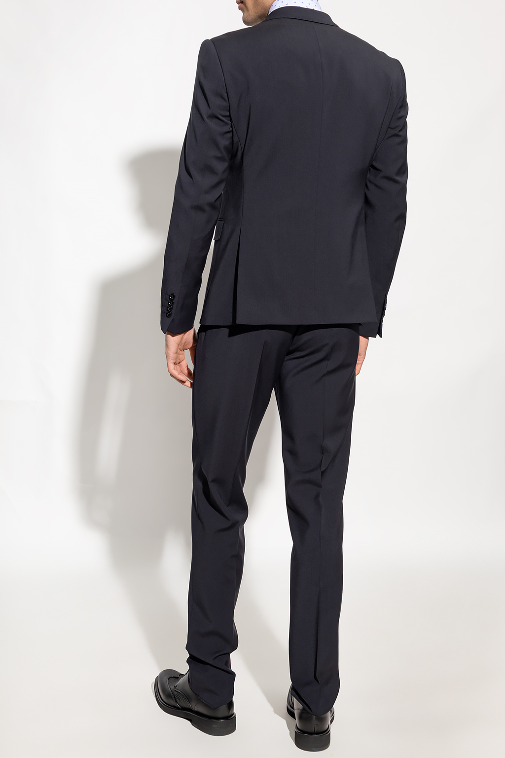 Emporio embroidered armani Wool suit