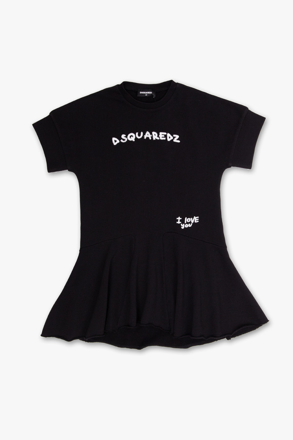 Dsquared2 Kids Dress gradient-effect with logo