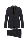 armani exchange single buttoned tailored blazer item