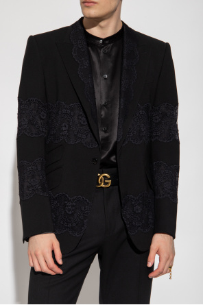 Dolce & Gabbana Blazer with lace inserts