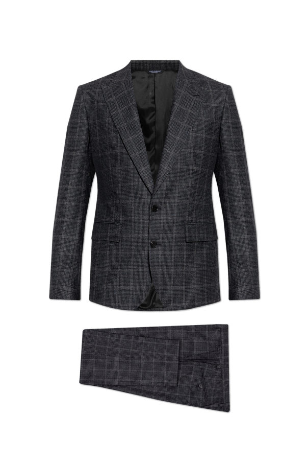 Suit with wool trim od Dolce & Gabbana
