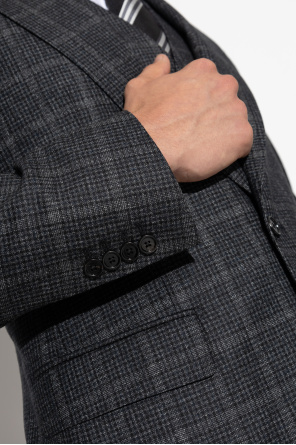 Dolce & Gabbana Anzug mit Wollbesatz