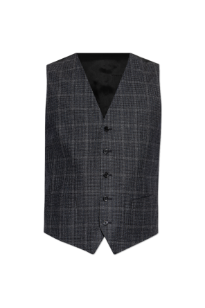 Dolce & Gabbana Anzug mit Wollbesatz