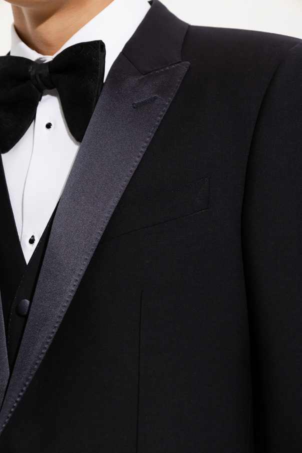 Dolce & Gabbana Three-piece wool suit