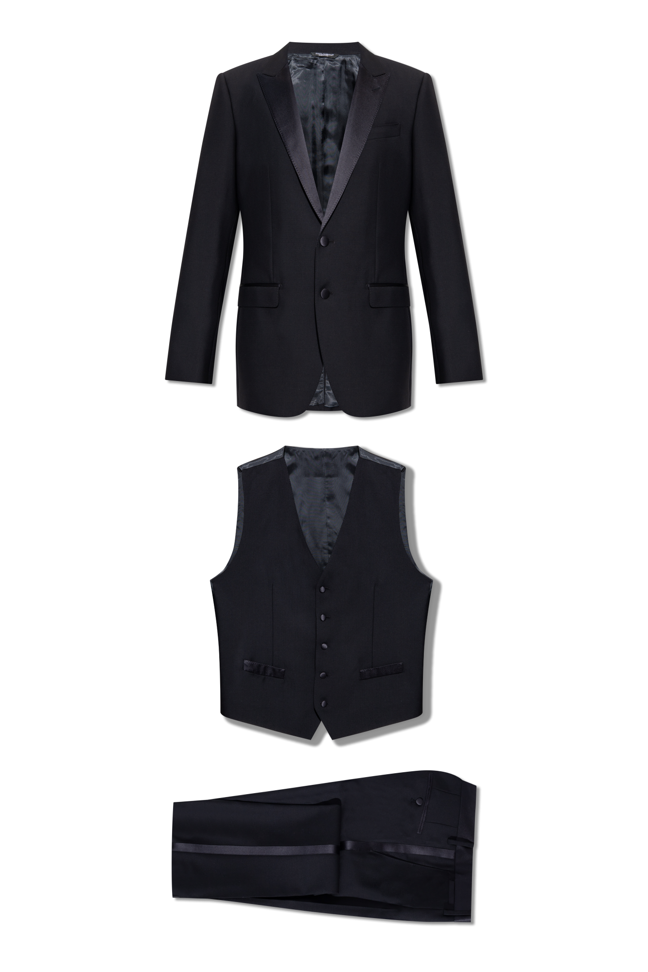 Dolce & Gabbana Three-piece suit in wool