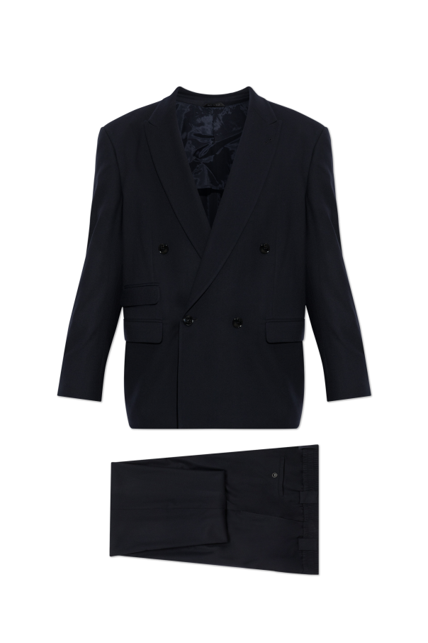 Wool suit od Giorgio Armani