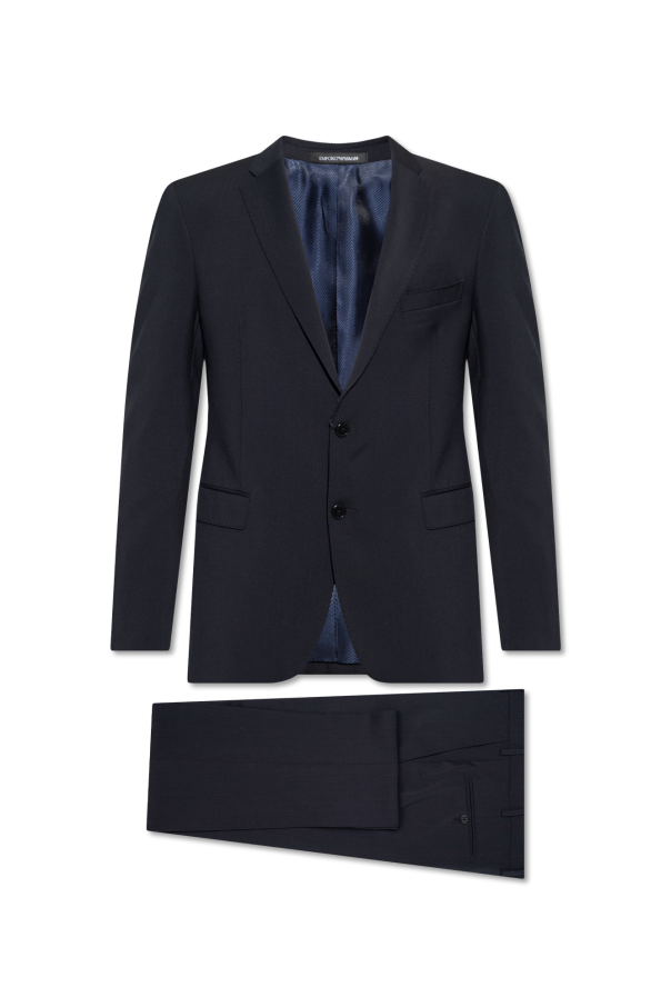 Emporio Leather Armani Wool suit