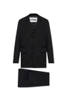 JIL SANDER BLACK Wool suit
