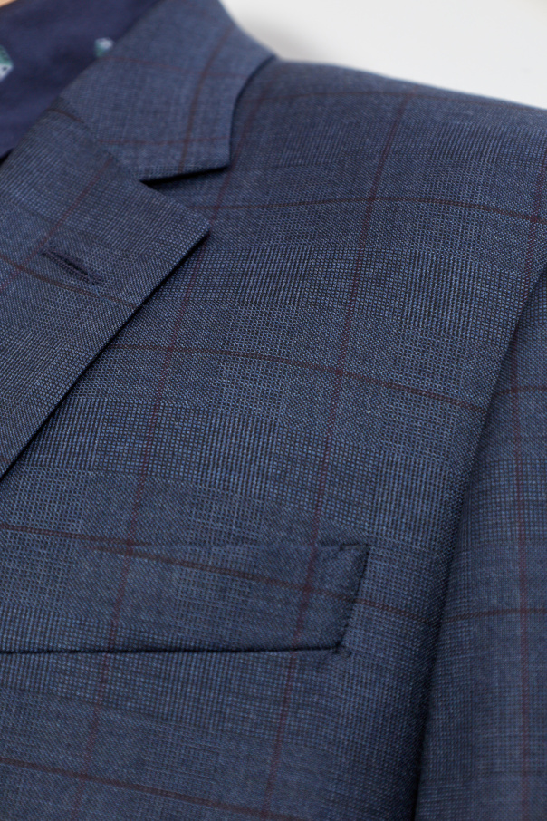Paul Smith Garnitur ze wzorem w kratę