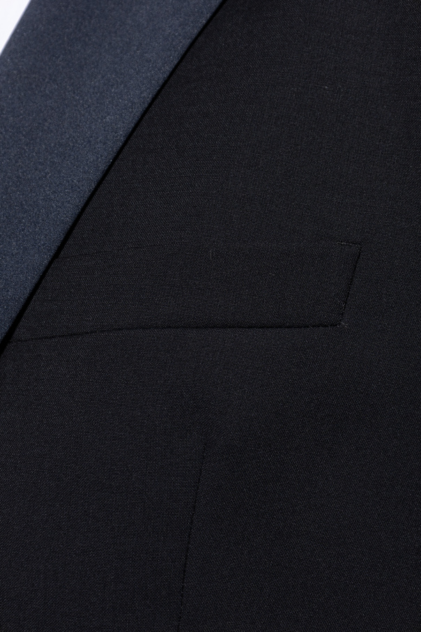 Navy blue Suit with satin inserts Paul Smith - Vitkac GB