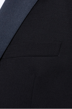 Paul Smith Traje con inserciones de satén