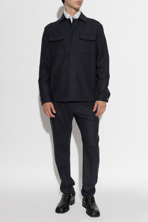 Eleventy Wool set: jacket and trousers
