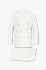 Dsquared2 cream Double-breasted suit