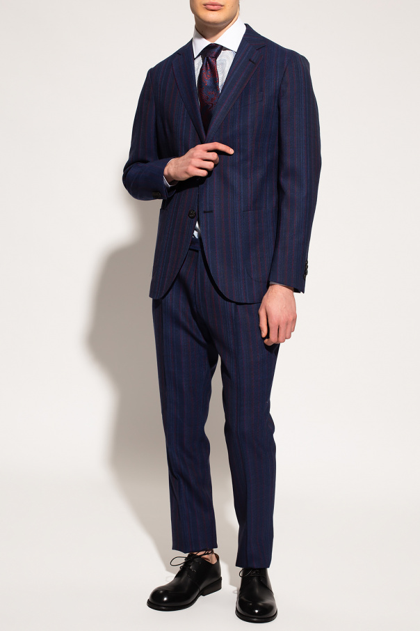 Etro Pinstriped suit