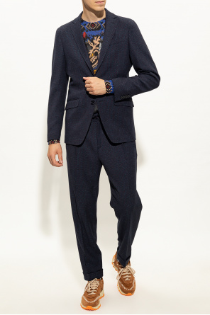Etro Suit with geometric pattern