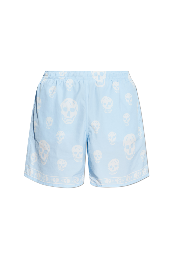 Swim shorts with skull motif od Alexander McQueen