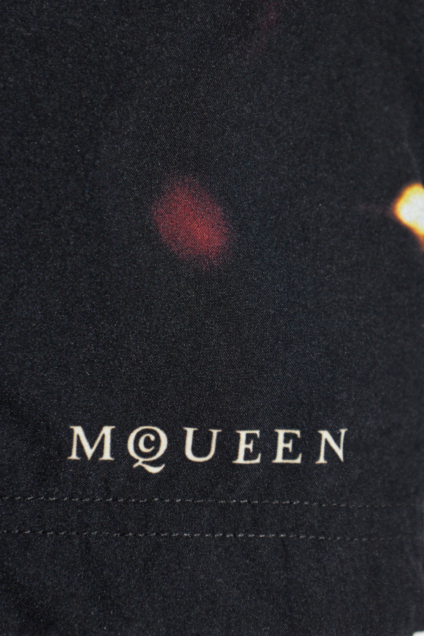 Alexander McQueen Swim shorts with logo