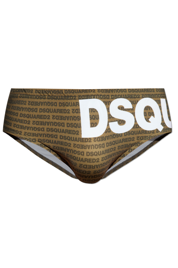 Monogram swim briefs od Dsquared2