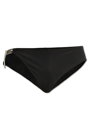 Briefs with appliqué