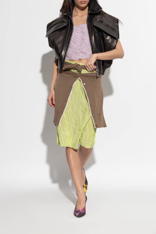 Versace Leather vest