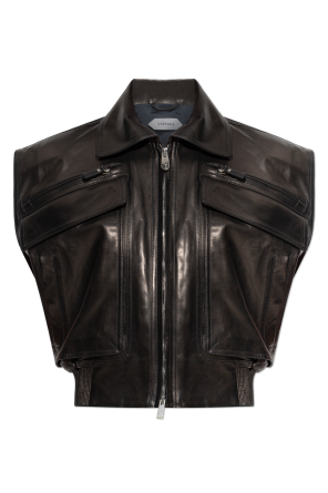 Leather vest