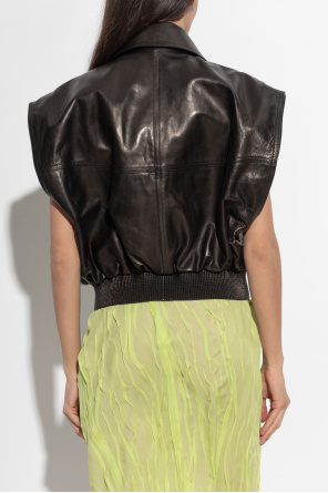 Versace Leather vest
