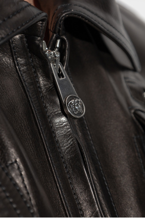Versace Leather vest