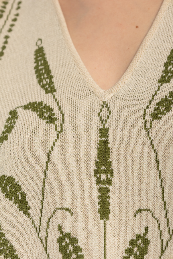 Beige Isolt waistcoat By Malene Birger - Vitkac GB