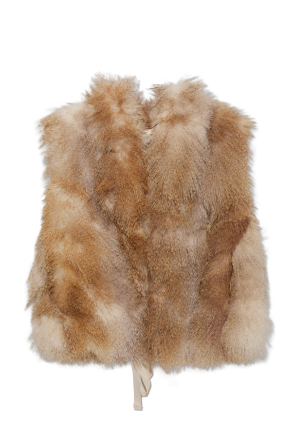 Faux fur vest od forte_forte
