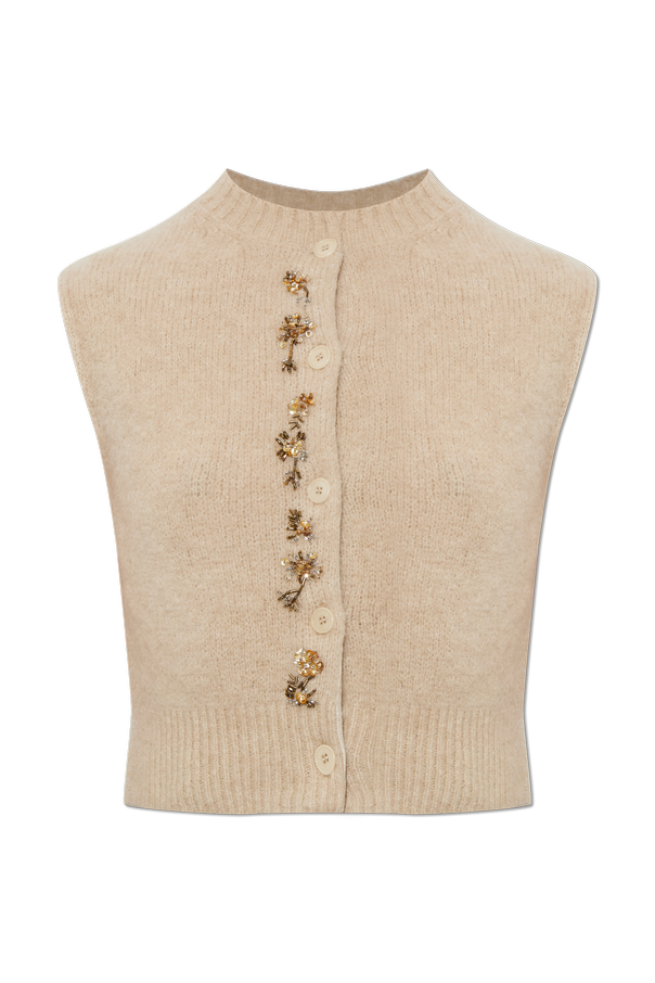 Embellished vest od forte_forte