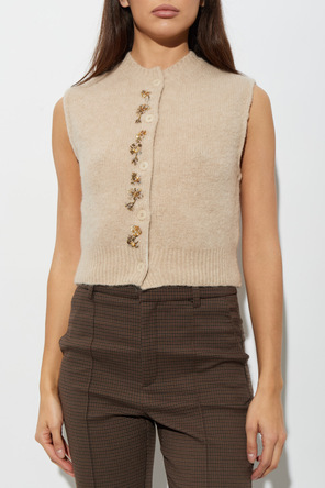 forte_forte Embellished vest