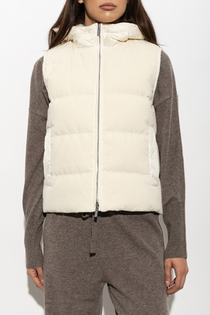 Paul & Shark Down vest with hood