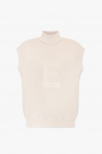 Fear Of God Essentials beige Sleeveless sweatshirt
