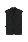Comme des Garçons Black Wool Vest