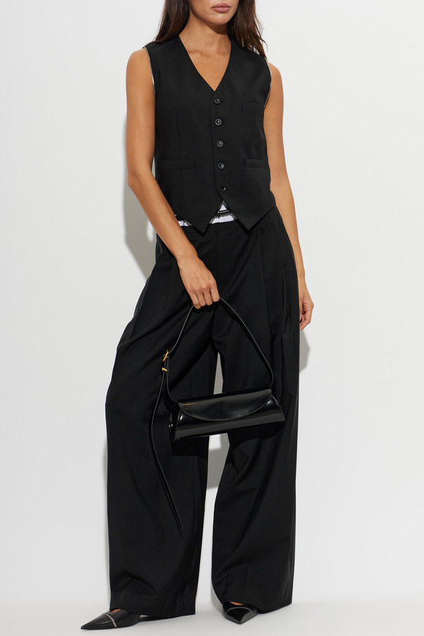 Alexander Wang Chaleco con cremalleras decorativas