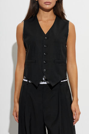 Alexander Wang Chaleco con cremalleras decorativas