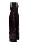 Ann Demeulemeester Long leather vest