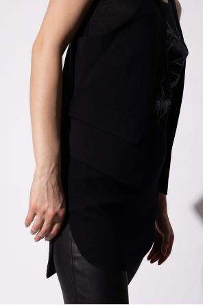 Ann Demeulemeester Vest with pockets