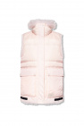 Yves Salomon Vest with fur