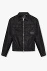 Jayley longline hooded faux-fur drawstring jacket this in black