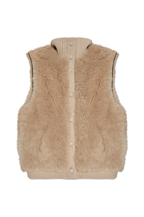 Fur vest od Yves Salomon