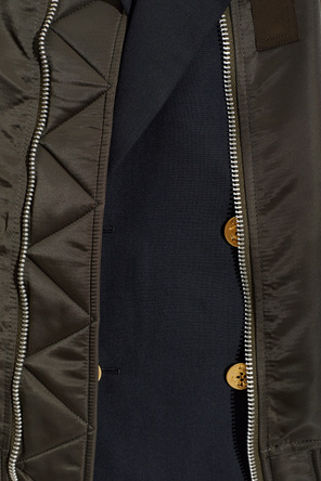 sacai Gilet made from mixed materials