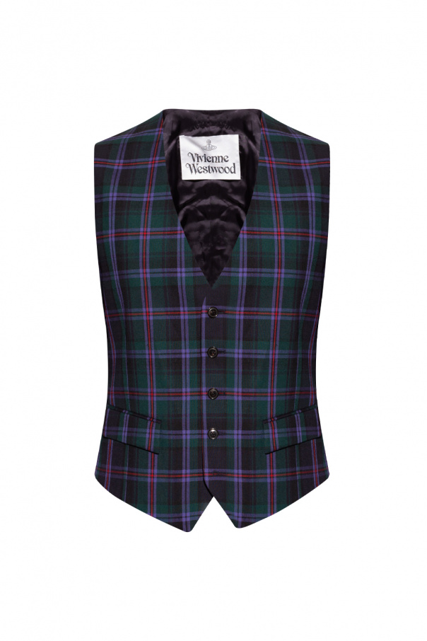 Vivienne Westwood Checked vest