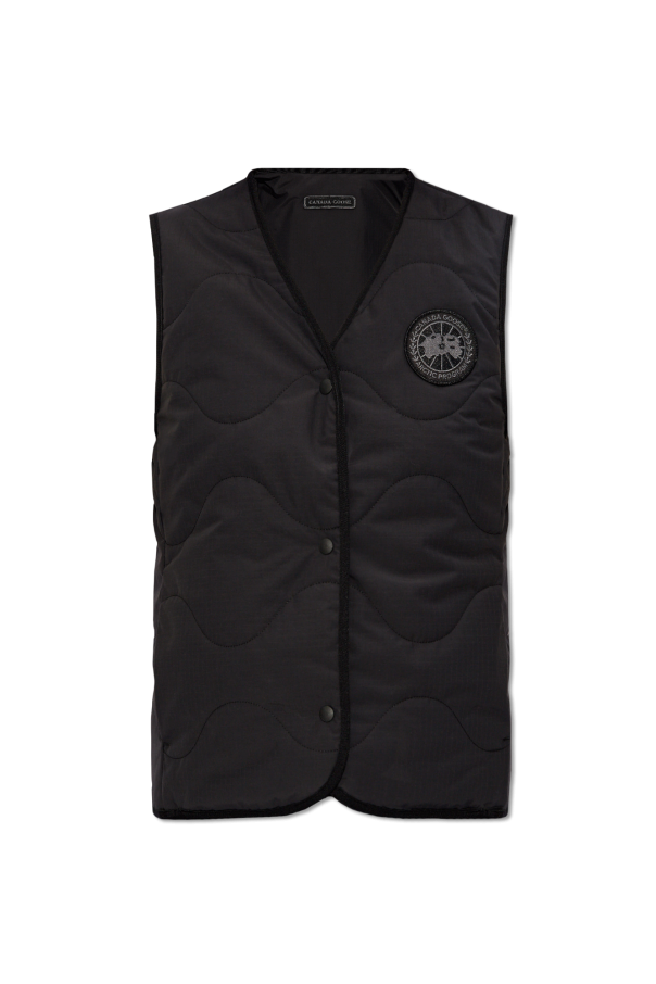 Black 'Paradigm' down vest Canada Goose - Vitkac Canada