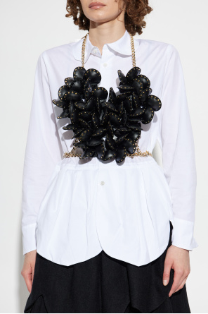 Comme des Garçons Noir Kei Ninomiya Top con espalda descubierta